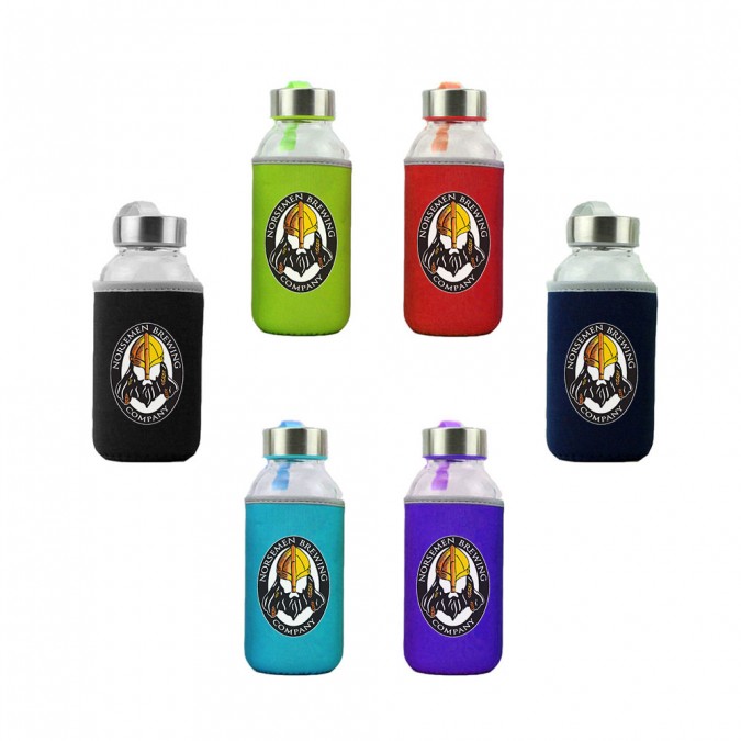 Stadium Drinking Glass with Cotton Cover