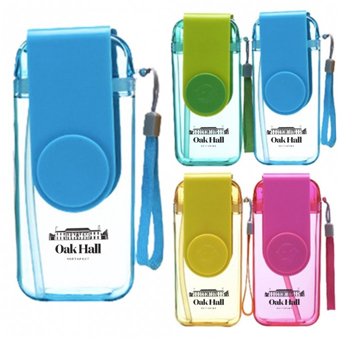 Ergonomic Sports Drinking Water Bottle 12.8oz