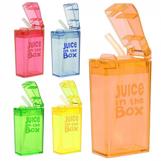 Colorful Plastic Juice Bottle