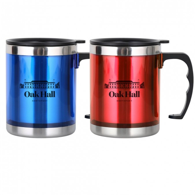 Durable Stainless Steel Coffee Mug 14 oz