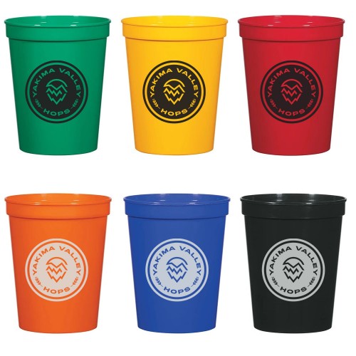 Colorful Stadium Cup 12oz