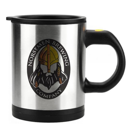 Electric Self-Mixing Coffee Mug